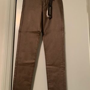 Faux leather vegan 5 pocket